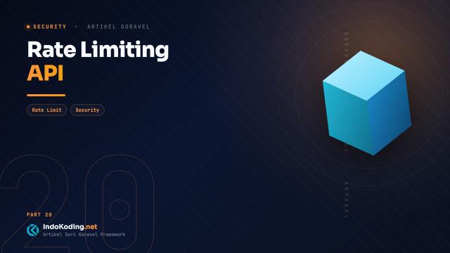 Part 20 - Rate Limiting API
