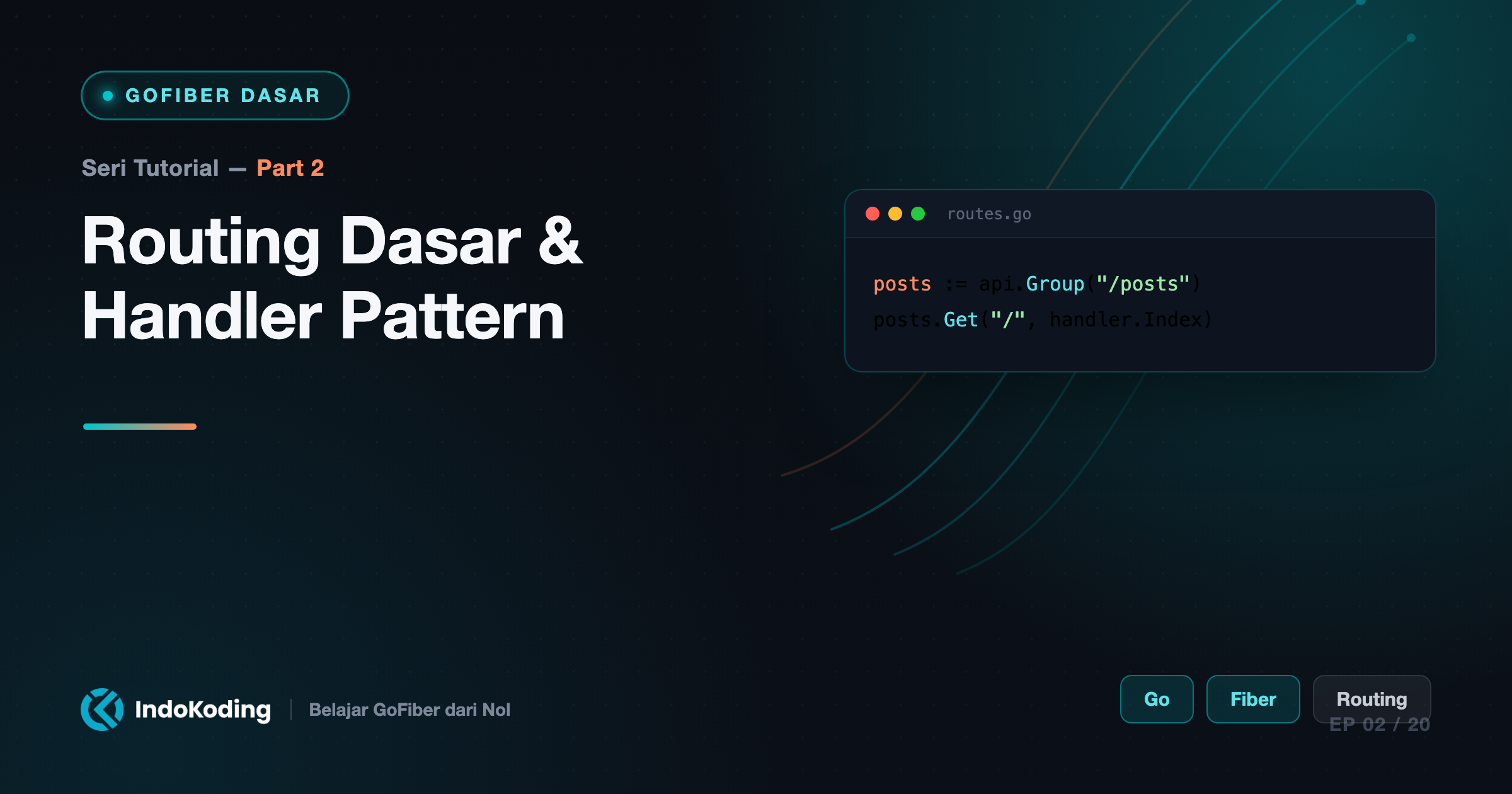 Part 2 - Routing Dasar & Handler Pattern