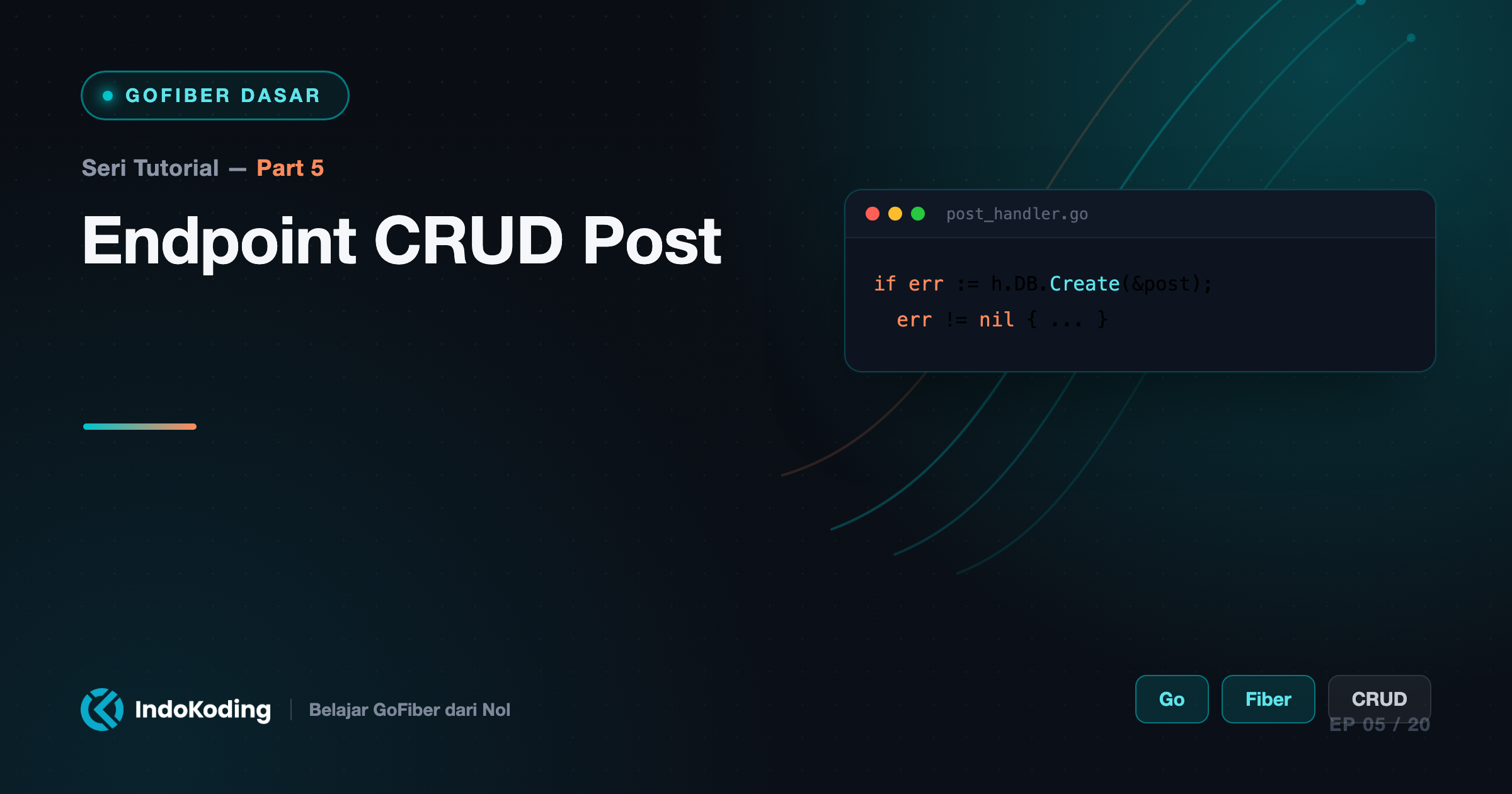 Part 5 - Endpoint CRUD Post