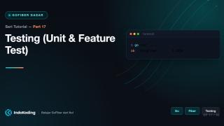 Part 17 - Testing (Unit & Feature Test)