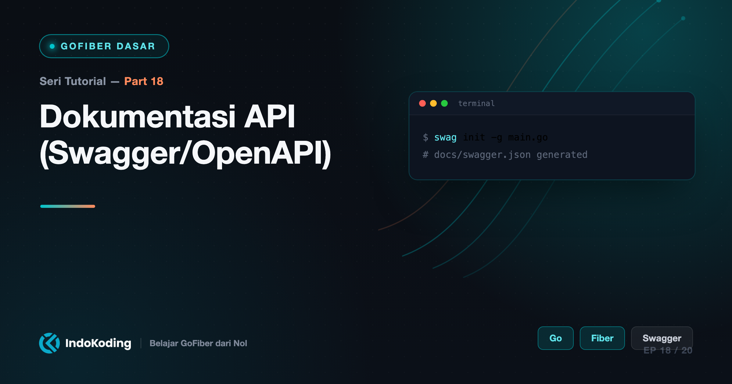 Part 18 - Dokumentasi API (Swagger/OpenAPI)