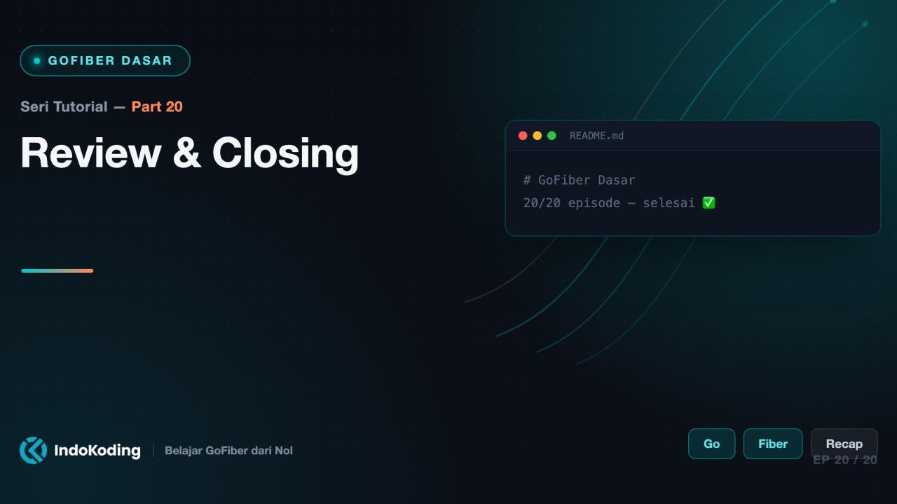 Part 20 - Review & Closing