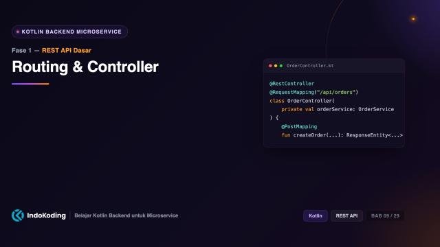 Routing & Controller