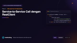 Service-to-Service Call dengan RestClient